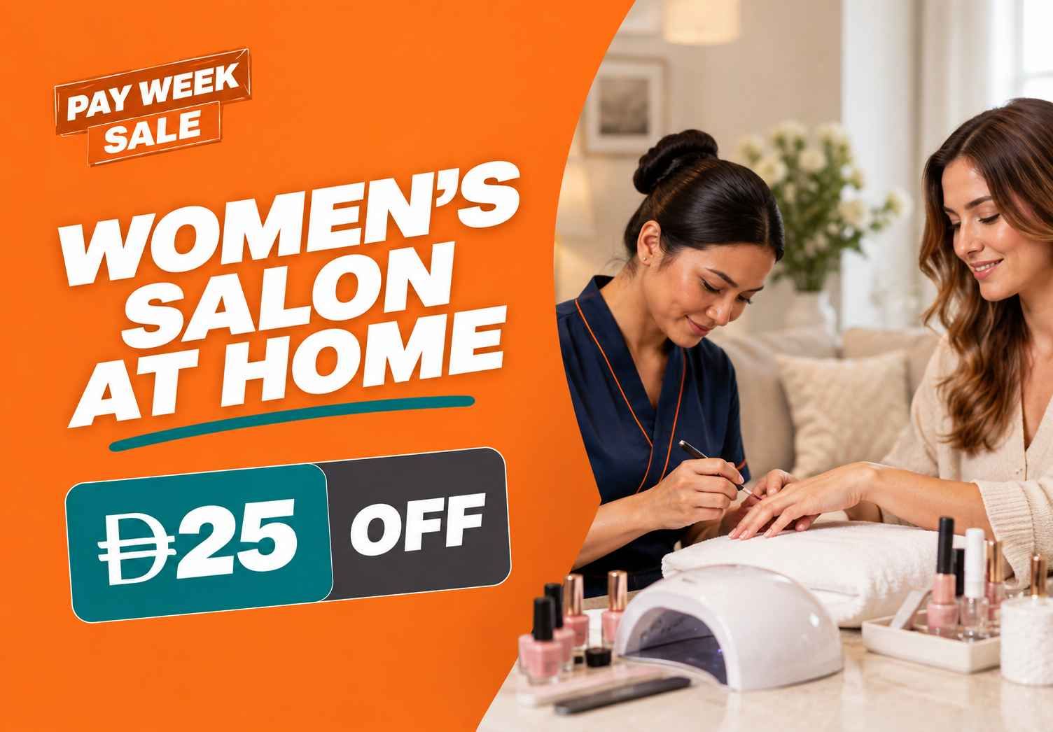 Women Salon at Home